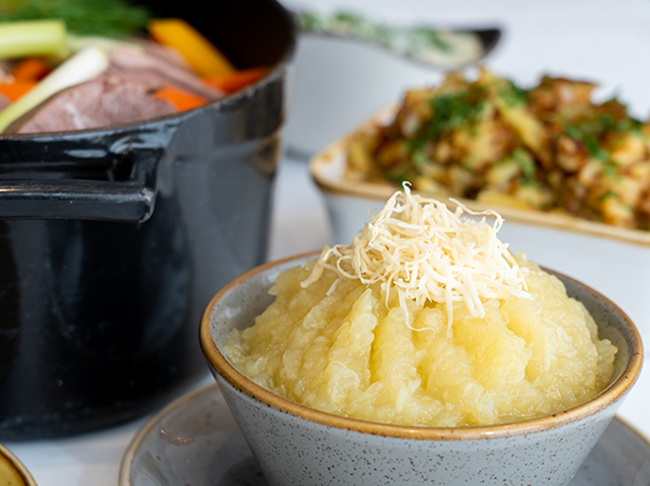 Cooked beef shoulder shank