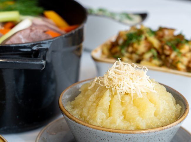 Gekochtes Rindsschulterscherzel